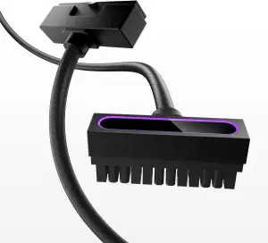 AsiaHorse Hydrus 24Pin PSU Kabelverlängerung, PC 24 Pin Sleeved Cable für 24 Pin