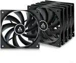 ARCTIC F12 (5 Stück) - PC Lüfter, 120 mm Standard Gehäuselüfter, leiser Lüfter, Case Fan mit Stan...