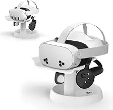 AMVR VR Stand Kompatibel mit Meta Quest 3s/Quest 3/Quest 2/Vision Pro/Pico 4 - U