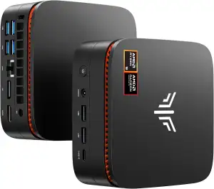 NiPoGi Gust G1 Mini Gaming PC W-11 Pro ΑΜD Ryzen 9 8945HS(8C/16T,Biz zu 5.2GHz) 