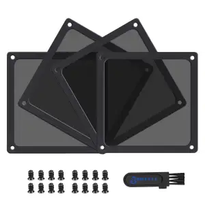 Staubfilter Lüfterabdeckungen 140mm Fine Mesh Filter 80 Maschen Nylon Ultrafein 