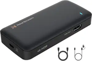 NearStream 4K60 HDR10 Capture Card mit HDMI Pass-Thru, USB3.1 Video Capture Card