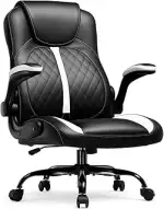 GTPLAYER Gaming Stuhl mit hochklappbarer Armlehne, Gamer Stuhl mit Schaukelfunktion, Ergonomische...