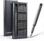 Feinmechaniker Schraubendreher Set Mini Werkzeug: LOSGATOS Klein Schraubenzieher Set mit 24 S2 Bits - Präzision Reparatur Werkzeugset for Handy PC Laptop Macbook iphone Computer PS4 PS5 Brillen usw.