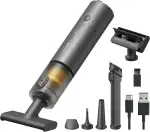 HOTO Handstaubsauger Akku 20000Pa Starke Saugkraft, 4-in-1-Kabelloser Autostaubsauger mit Gebläse...