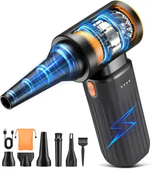 Kotopa Elektrische Staubgebläse, 3 Gang 200000 RPM Electric Air Duster mit 8000 