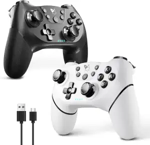 AceGamer 2pcs Wireless Controller für Switch/Switch 2/Lite/OLED, Controller für 