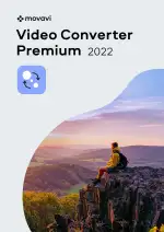 Movavi Video Converter Premium 2022 | Persönlich | 1 Gerät | Mac | Mac Aktivierungscode per Email