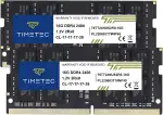 Timetec 32 GB Kit (2x16 GB) DDR4 2400 MHz (PC4-2400T) PC4-19200 SODIMM – Non-ECC Unbuffered, 260-Pin, 1,2 V, CL17, Speichermodul für Laptops, Mini-PCs und All-in-One-Computer