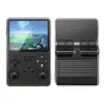 kwmobile transparentes Case kompatibel mit R36S Handheld Game Console Hülle - flexible TPU Schutzhülle für Handheld Konsole - Transparent