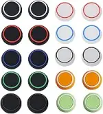 20 Stück Joystick Kappen für PS5 PS4 Xbox Controller - Silikon Thumbstick Grips Caps für bessere ...