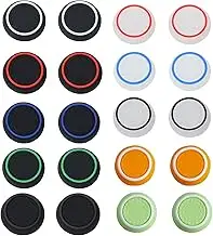 20 Stück Joystick Kappen für PS5 PS4 Xbox Controller - Silikon Thumbstick Grips 