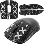 Mouse Grip Tape Set kompatibel mit Logitech G Pro Wireless X Superlight Griptape Gaming Mouse Ultrathin Schweißabsorbierend rutschfest Selbstklebend 0.5mm Gaming Maus Zubehör Griffband Valentinstag