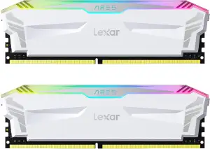 Lexar ARES RGB DDR4 RAM 16GB Kit (8GB x 2) 4000 MHz, DRAM 288-Pin U-DIMM Desktop