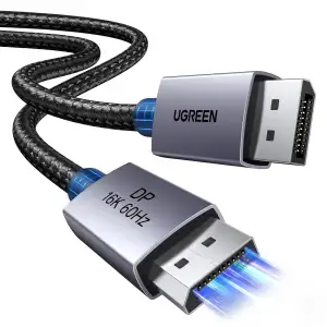 UGREEN 16K Displayport Kabel 2.1 16K 10K 60Hz 8K 120Hz 4K 240Hz 165Hz 144Hz, DP 
