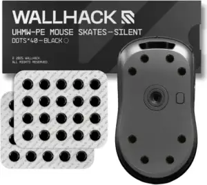 Wallhack UHMW-PE Maus Dot-Skates Still | Premium Skates für Gaming Mäuse | Ultra