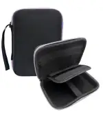 T TAKONE Harte Tragetasche für R36S Handheld-Spielkonsole, 17*12*5cm Eva-Hülle, Kompatibel mit R35S, RG35XX, RGB20S Handheld-Spielkonsole und Zubehör, Multifunktionale Reise-Aufbewahrungstasche