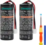 LIS1441 Ersatzakku 1800mAh Akku für PS3 Move Motion Controller 2-Pack CECH-ZCM1E CECH-ZCM1U PlayStation Move Motion Controller, 3.7V