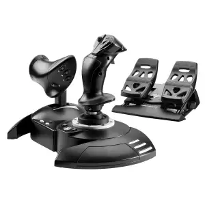 Thrustmaster T.Flight Full Kit X – Komplettes Flugsimulator-Set (Joystick, Gashe