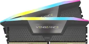 CORSAIR VENGEANCE RGB DDR5 RAM 32GB (2x16GB) 6000MHz CL36-44-44-96 1.35V AMD EXP