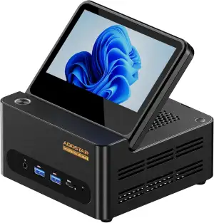 AOOSTAR G-FLIP Mini PC Ryzen 7 H 255(bis zu 4,9GHz), Barebone Mini Desktop Compu