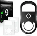 SensoryBoost DPS Glides (2er Set) kompatibel mit Logitech G PRO X Superlight - Ultra Schnell, Abgerundet, Langlebig - PTFE - Ersatz-Mausfüße, Skates – Gaming Maus Upgrade Zubehör