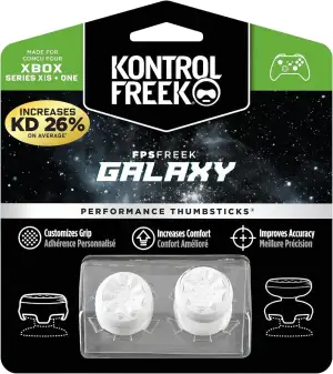 KontrolFreek FPS Freek Galaxy Weiß für Xbox One und Xbox Series X Controller | P