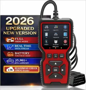 OBD2 Diagnosegerät für Alle Fahrzeuge, Diagnosegerät Auto mit Alle OBD2 Funktion