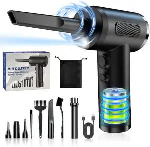 Elektrische Staubgebläse Druckluftspray, 3-Gang 50000 U/min Tastatur Reinigung L