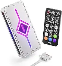 AsiaHorse ASH-S1 ARGB PWM PC Lüfter Hub Mit Controller [20 ARGB-Effekte] [Einzig