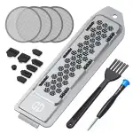 GRAUGEAR Upgrade Kühlung und Staubschutz für PS5 Original, PS5 M.2 SSD mit Lüfterstaubfilter und ...