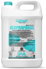 GiDeli Isopropanol 99,9% 5l - Isopropylalkohol Reiniger Hochprozentiger - Reinigungsalkohol für Elektronik, 3d Drucker zubehör, Glass, Bildschirmen und Linsen