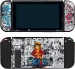 Switch Hülle, Stoßfeste & Dünne TPU Schutzhülle für Switch Konsole und Controller | Kratzfest, rutschfest, Docking-kompatibel, Einfach Anzubringen (J12)