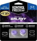 KontrolFreek FPS Freek Galaxy PS5 Stick Aufsätze | Ikonische Performance Thumbsticks für PlayStation 5 & PS4 | Präzise Stickerhöhung für FPS | Lila
