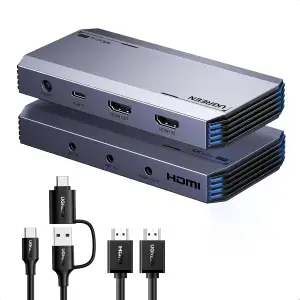 UGREEN Video Capture Card, HDMI Capture Card, USB 3.0 Video Aufnahmekarte 4K HDM
