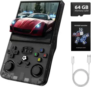 Retro Handheld Game Console R36MAX, Retro Gaming Console with 4.0-in IPS HD Scre