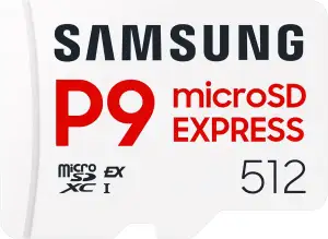 Samsung P9 Express microSD Express 512 GB, High-Speed Gaming Speicherkarte für N