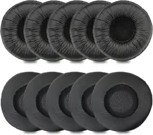 Ohrpolster für Plantronics Headset, 50mm Ersatz Ohrpolster Abdeckungen Ohrpolste