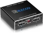 4K 60Hz HDMI Splitter 1x2 1080P 120Hz HDCP2.2 HDR 18Gbps UHD Dolby Vision Atmos EDID Scaler 4K 10...