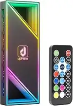 upHere ARGB-Controller für PC,5V 3-Pin PWM Temperaturregelung,Drahtloser Fernbedienungshub,ARGB H...