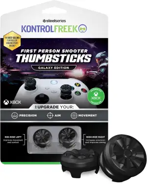 KontrolFreek FPS Freek Galaxy Black Xbox Stick Aufsätze | Performance Thumbstick