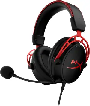 HyperX Cloud Alpha Gaming Headset, Over-Ear, 50 mm Dual-Chamber-Treiber, Memory 