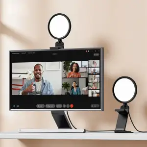 Ringlicht Laptop 5" Videokonferenz Licht,LitONES Premium Streaming-Licht mit 5 L
