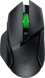 Razer Basilisk V3 X HyperSpeed - Kabellose Gaming-Maus (Ikonische Ergonomische Form mit 9 Anpassbaren Bedienelementen, HyperSpeed Wireless, 5G Advanced 18K Optical Sensor, Chroma RGB) Schwarz