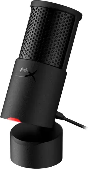 HyperX SoloCast 2 USB-Mikrofon – Gaming & Streaming Mikrofon mit Tap-to-Mute, 96