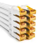 iwillink 10x 0,5M Patchkabel CAT 7, Lan Kabel CAT 7 Kurz(10Gbps, S/FTP PIMF Schirmung, Kupfer), Kompatibel mit CAT7 CAT6a CAT6 Patchpanel/DSL Switch/Router/Modem - Weiß