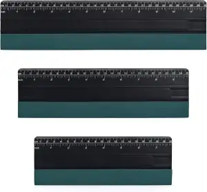 EHDIS 3 Stück Rakel Set mit Filzkante, Filzrakel für Auto Folie, Fensterfolien, 