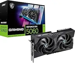MSI GeForce RTX 5060 8G Gaming OC - 8GB GDDR7 (28Gbps/128-bit), PCIe 5, Boost: 2