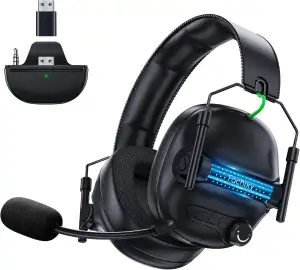 Fachixy Gaming Headset Wireless Für Xbox Series X|S|One, PC, PS5, PS4, Switch, 2