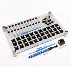 33 Schalter Tester Schalter Öffner Acryl Lube Station DIY Double Deck Removal Pl